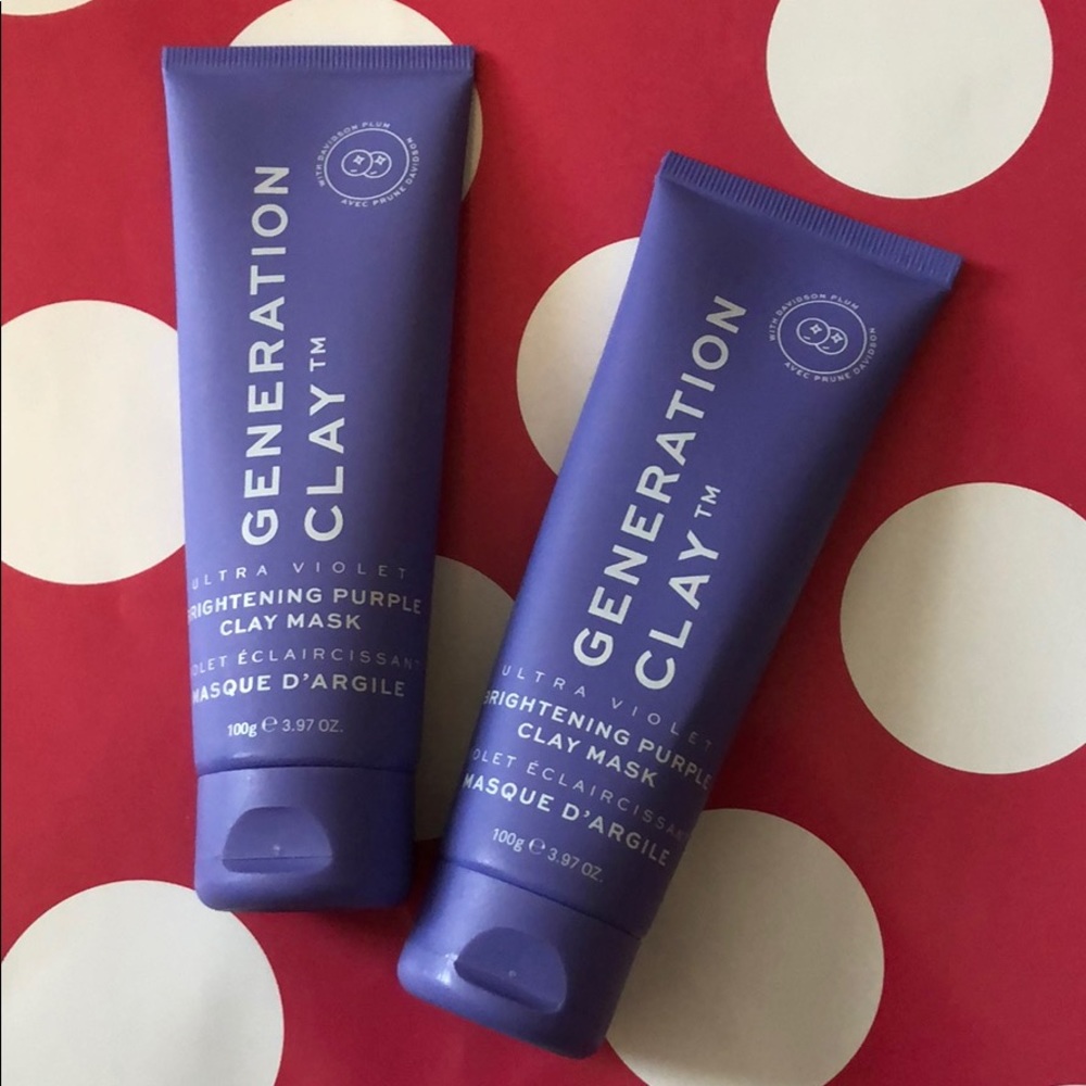 Bundle of 2 New and sealed Brightening Clay Mask